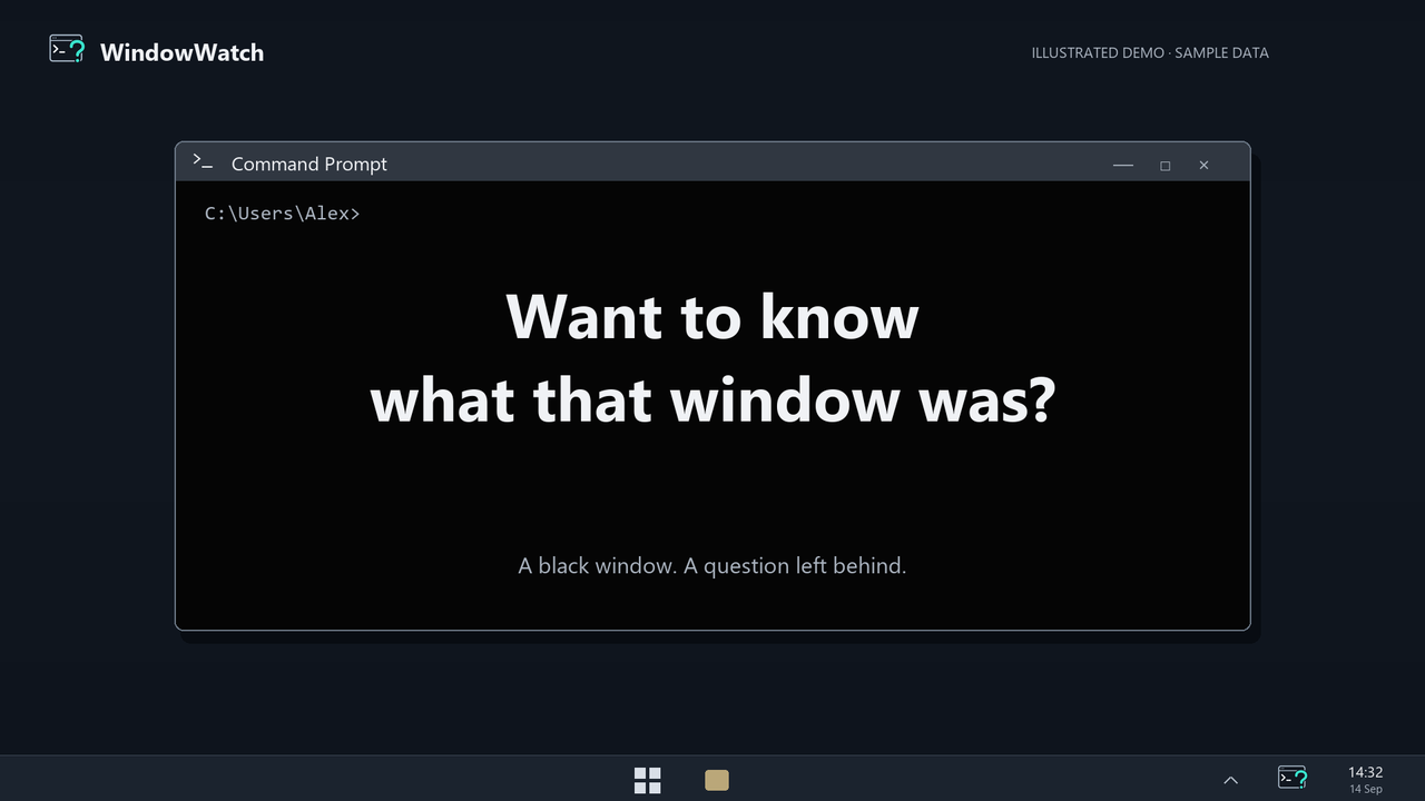 What Was That Black Window?
